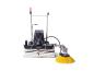 Preview: Kehrmaschine Limpar Akku 26 mit Seitenbesen Links -AGM Batterie 28Ah -8x2 Poly